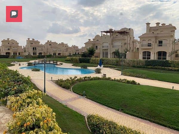 Immediate receipt villa for sale in Shorouk, in installments over the longest payment period, with a panoramic view open to the largest landscape area 9