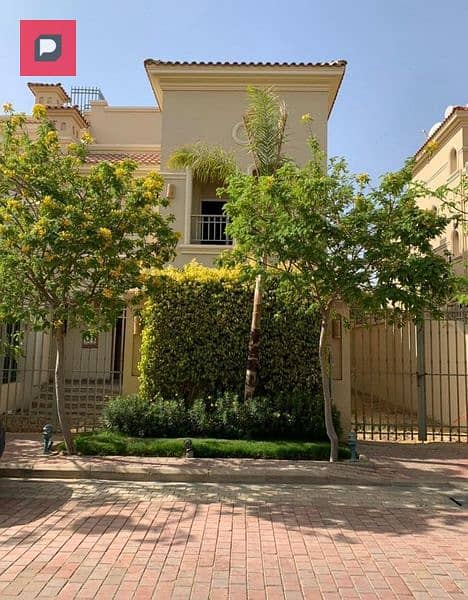 Immediate receipt villa for sale in Shorouk, in installments over the longest payment period, with a panoramic view open to the largest landscape area 12