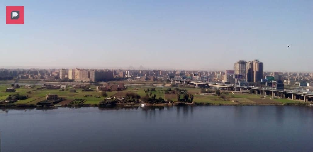 Service apartment for sale on the Nile in Maadi Corniche, finished with Acs and furniture,  on the 14th floor, overlooking Nile 10