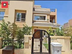 S villa for sale in Sarai Compound, your discount is greater than your down payment, with cash installments over 8 years, a villa with a clear sea cor