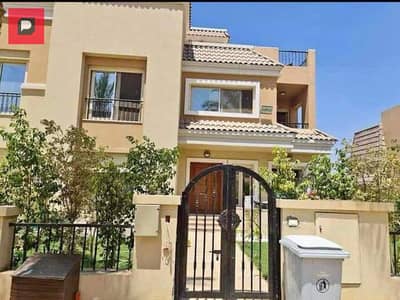 S villa for sale in Sarai Compound, your discount is greater than your down payment, with cash installments over 8 years, a villa with a clear sea cor