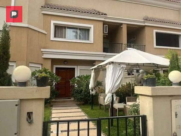 S villa for sale in Sarai Compound, your discount is greater than your down payment, with cash installments over 8 years, a villa with a clear sea cor 2