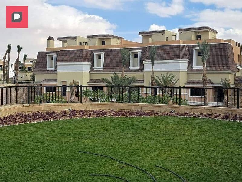 S villa for sale in Sarai Compound, your discount is greater than your down payment, with cash installments over 8 years, a villa with a clear sea cor 12