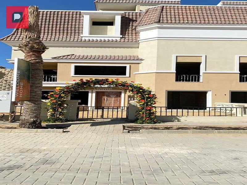 S villa for sale in Sarai Compound, your discount is greater than your down payment, with cash installments over 8 years, a villa with a clear sea cor 13