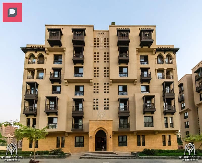 Apartment 166 m immediate delivery fully finished, in downtown Arabesque Al-Fustat Compound with installments for 12 years prime location in Old Cairo 9