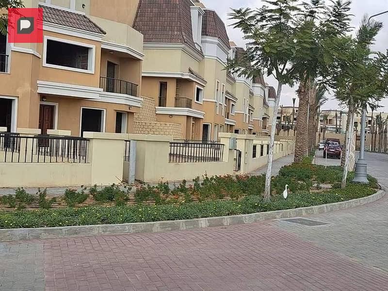 S villa for sale in Sarai Compound, your discount is greater than your down payment, with cash installments over 8 years, a villa with a clear sea cor 21