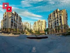 Apartment for sale in Arabesque Fustat Compound in the center of the country, Salah Salem Road, minutes from the Nile Corniche, fully finished, immedi