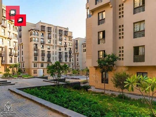 شقة استلام فوري للبيع في كومباوند ارابيسك الفسطاط في وسط البلدApartment for immediate delivery for sale in Arabesque Al-Fustat Compound in Downtown 0