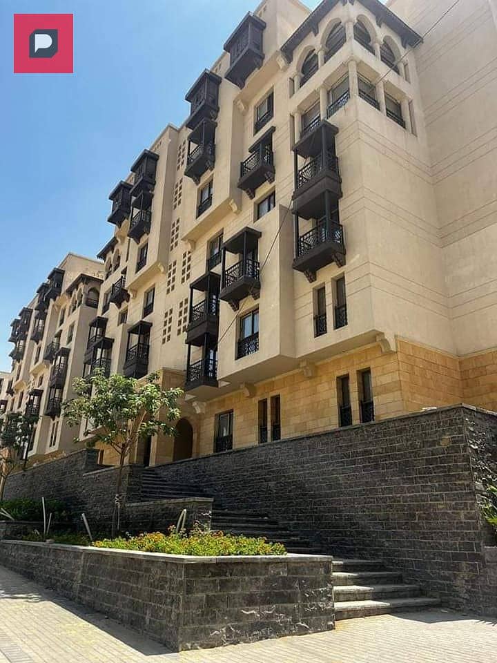 Apartment 166 m immediate delivery fully finished, in downtown Arabesque Al-Fustat Compound with installments for 12 years prime location in Old Cairo 14