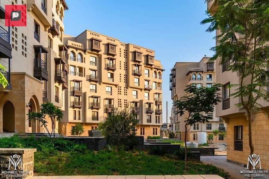 Apartment 166 m immediate delivery fully finished, in downtown Arabesque Al-Fustat Compound with installments for 12 years prime location in Old Cairo 16