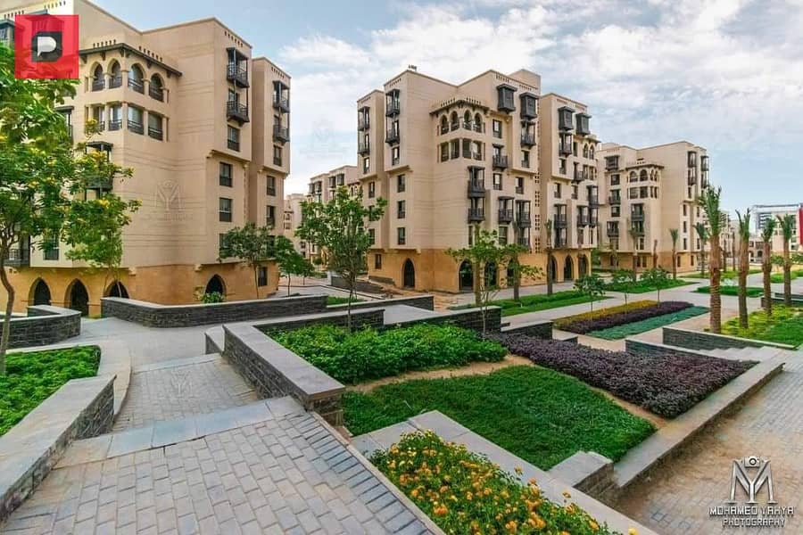 Apartment 166 m immediate delivery fully finished, in downtown Arabesque Al-Fustat Compound with installments for 12 years prime location in Old Cairo 18