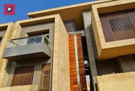 Townhouse corner origami Taj City Very prime location in new cairo Total price15M installments over 8 years