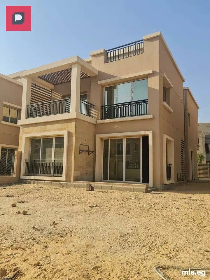 Townhouse corner origami Taj City Very prime location in new cairo Total price15M installments over 8 years 3