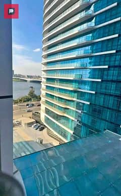 Apartment for sale on the Nile for 14 million, immediate receipt and installments over 5 years, including appliances and air conditioners