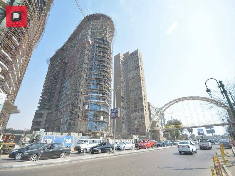 Apartment for sale on the Nile for 14 million, immediate receipt and installments over 5 years, including appliances and air conditioners 17