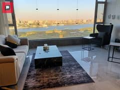 Immediate receipt of an apartment with a view directly on the Nile Maadi Reve Hotel fully finished and furnished with appliances air conditioning 0