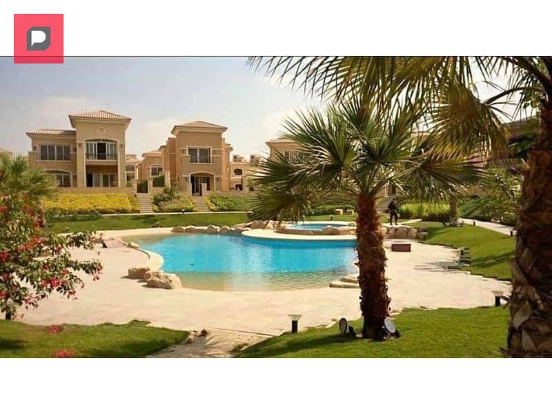 Villa for sale inside a compound of villas only between Palm Hills and Mountain View on Khatam Al Wusta inside Telal East Compound 19