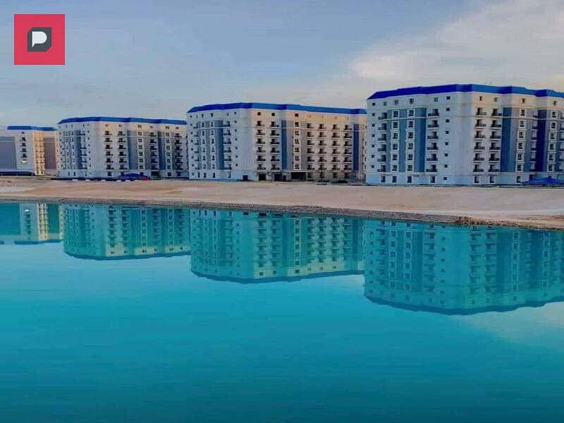 Apartment for sale in the Latin Quarter, North Coast, New Alamein, next to New Alamein Towers and Marina 7, fully finished, immediate receipt 6