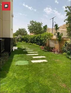 Corner double view townhouse for sale in Tilal East, Fifth Settlement, with prime location installments 0