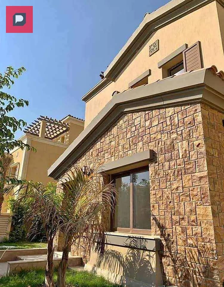 Corner double view townhouse for sale in Tilal East, Fifth Settlement, with prime location installments 4