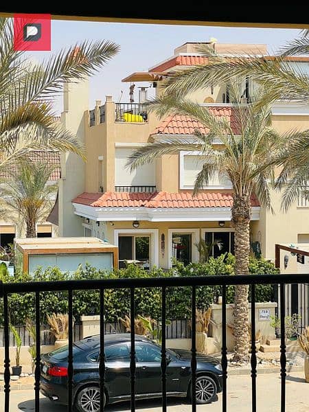 S Villa 212 m for sale private garden view, lagoon and green area, with a discount of (42%) for cash, Sarai Compound, Mostakbal City, next to Madinaty 18