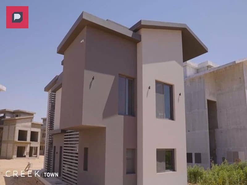 Apartment for sale in Creek Town, first settlement, next to Saada Compound, minutes from the American University, Heliopolis, and Nasr City, immediate 9