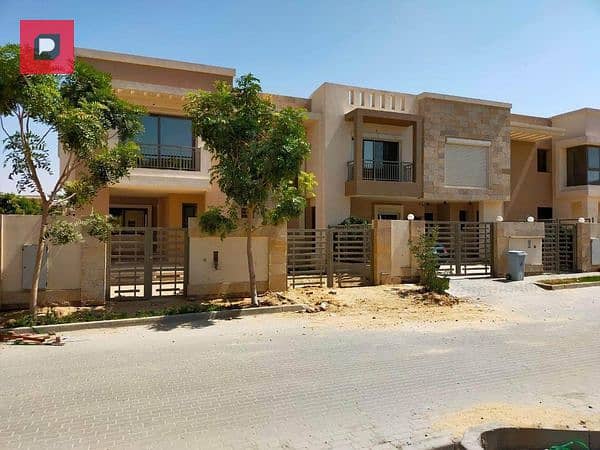 Villa for sale in a compound in Taj City next to Taj Sultan, behind Mirage City Close to Nasr City and Heliopolis  Open View on Green Area 5