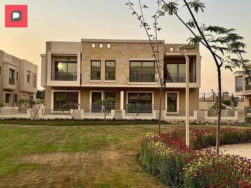 Villa for sale in a compound in Taj City next to Taj Sultan, behind Mirage City Close to Nasr City and Heliopolis  Open View on Green Area 18