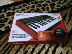 AKAI Professional MPK Mini MK3 - 25 Key USB MIDI   ميدي كيبورد اورج