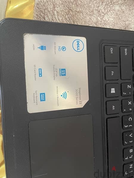 Laptop Dell inspiron 15 3000 - core i7 7th gen + SSD 4