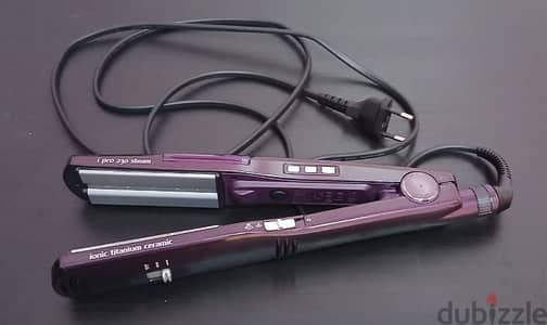 مكواة شعر بيبى ليس Babyliss بالبخار