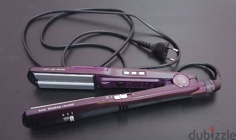 مكواة شعر بيبى ليس Babyliss بالبخار 0