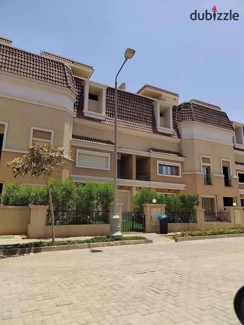 فيلا للبيع 212م بسعر مميز في كمبنوند سراي بالتقسيط | S Villa For Sale 212M View Landscape in Sarai Compound 3