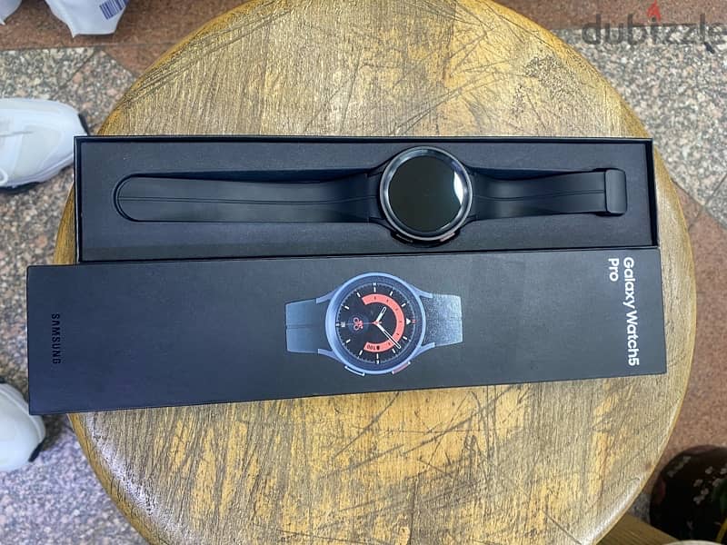 Galaxy Watch 5 Pro Black جديدة 1