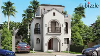 Villa for sale 240m² in the best location in mostakbal city the butterfly directly on al amal road next  sarai فيلا للبيع 240م بأفضل موقع بمستقبل سيتي