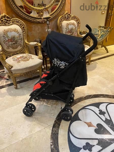 stroller juniors twins original حاله الجديد 6