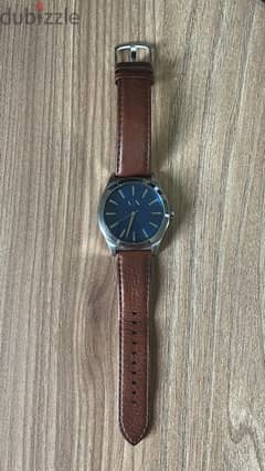 Armani Exchange Original Brown Leather Watch As good as new