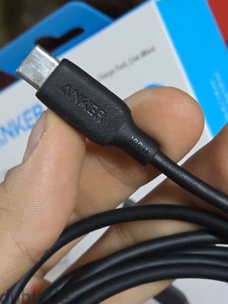 Anker 45w Charger + Anker powerline 3 5A 100W 1.8m 3