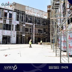 Immediate receipt of the first international commercial store inside a commercial mall in front of the French University, in front of Saudi and Saudi