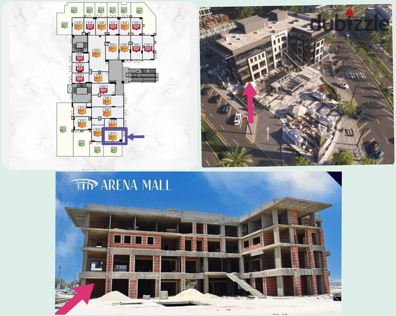 Immediate receipt of the first international commercial store inside a commercial mall in front of the French University, in front of Saudi and Saudi 9