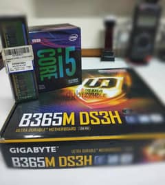 bundle motherboard B365+ cpu i5+ ram 8GB