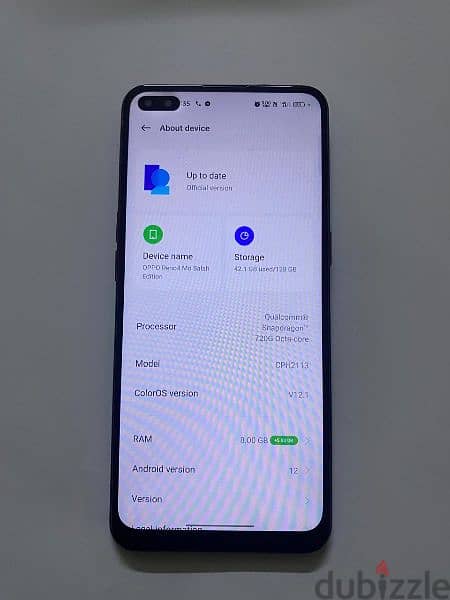 OPPO Reno 4 128 Giga 8 Ram Mohamed salah 2