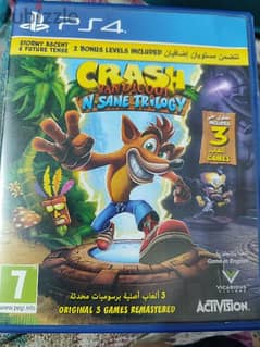 لعبة (Crash) تم تحربتها فقط تعتبر حديدة ال cd بدون اي ختوش