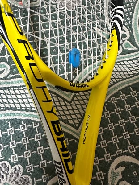 wilson tennis racket pro hybrid 2