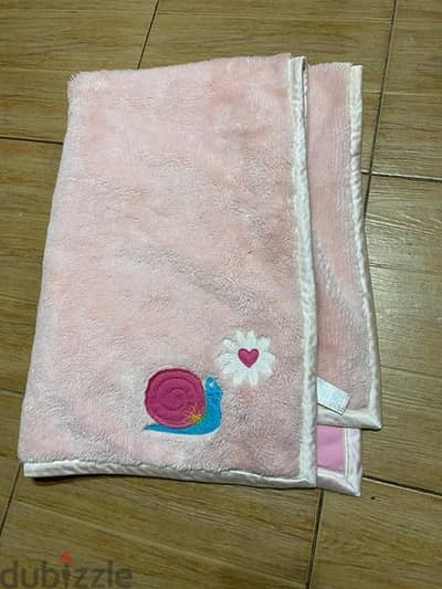 two blankets for baby girl