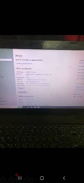 لينوفو lenovo g510 بحالة جيدة i7 جيل رابع بكارتين شاشة بالشاحن 2