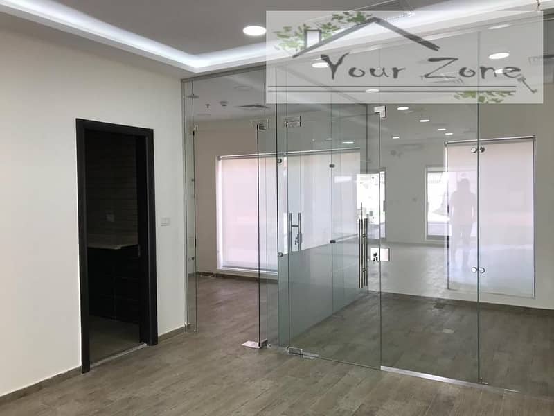 A headquarters for rent, suitable as an office, in Sheikh Zayed Mall, The Courtyard 2