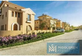 town house 242 m delivered open view under market price , hyde park new cairo