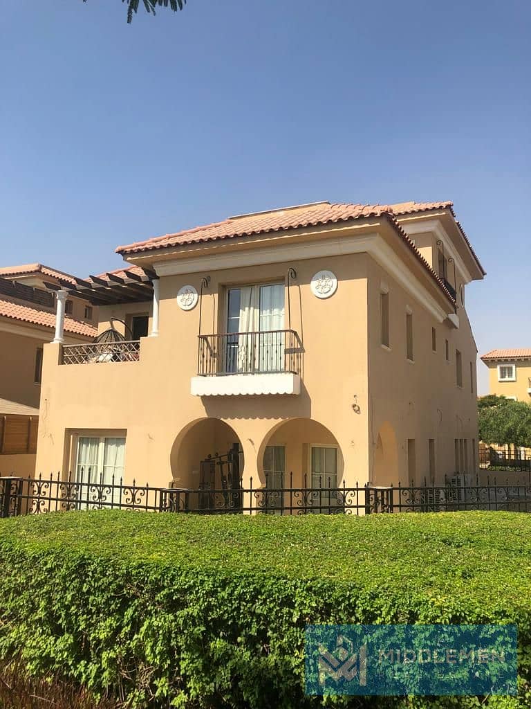 town house 242 m delivered open view under market price , hyde park new cairo 9