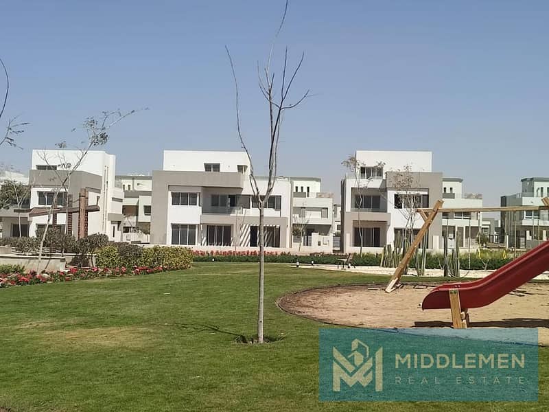 توين هاوس 280م مودرن فيو لاندسكيب بسعر مميز , هايد بارك التجمع hyde park 10